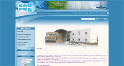 Desktop Screenshot of eau-pro.com